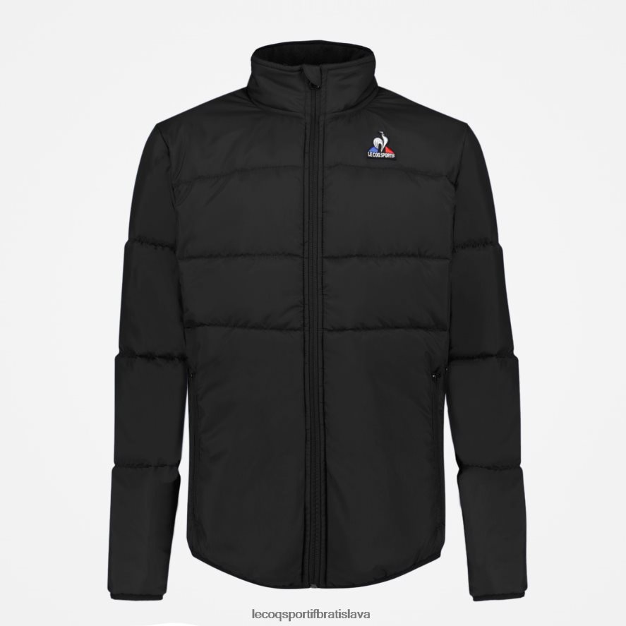 Le Coq Sportif oblečenie bunda čierna deti BF4DLN657
