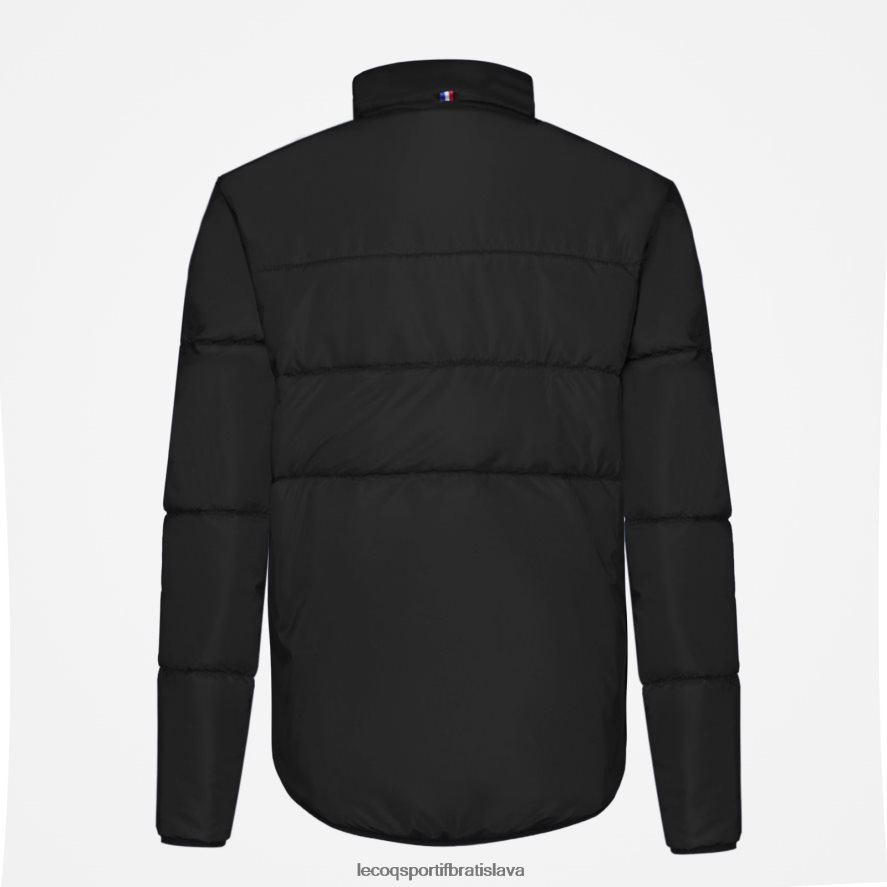 Le Coq Sportif oblečenie bunda čierna deti BF4DLN657