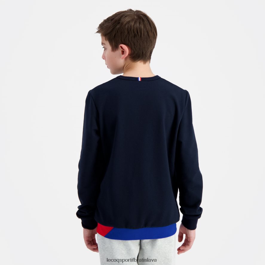 Le Coq Sportif oblečenie mikina modrá deti BF4DLN394
