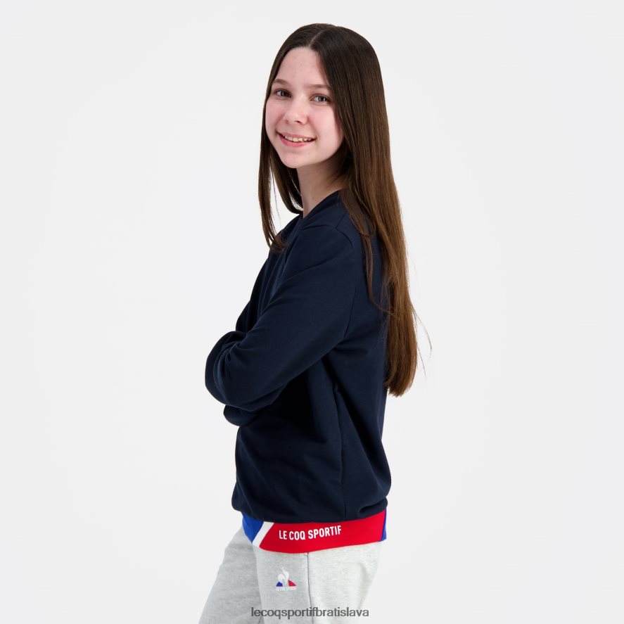 Le Coq Sportif oblečenie mikina modrá deti BF4DLN394