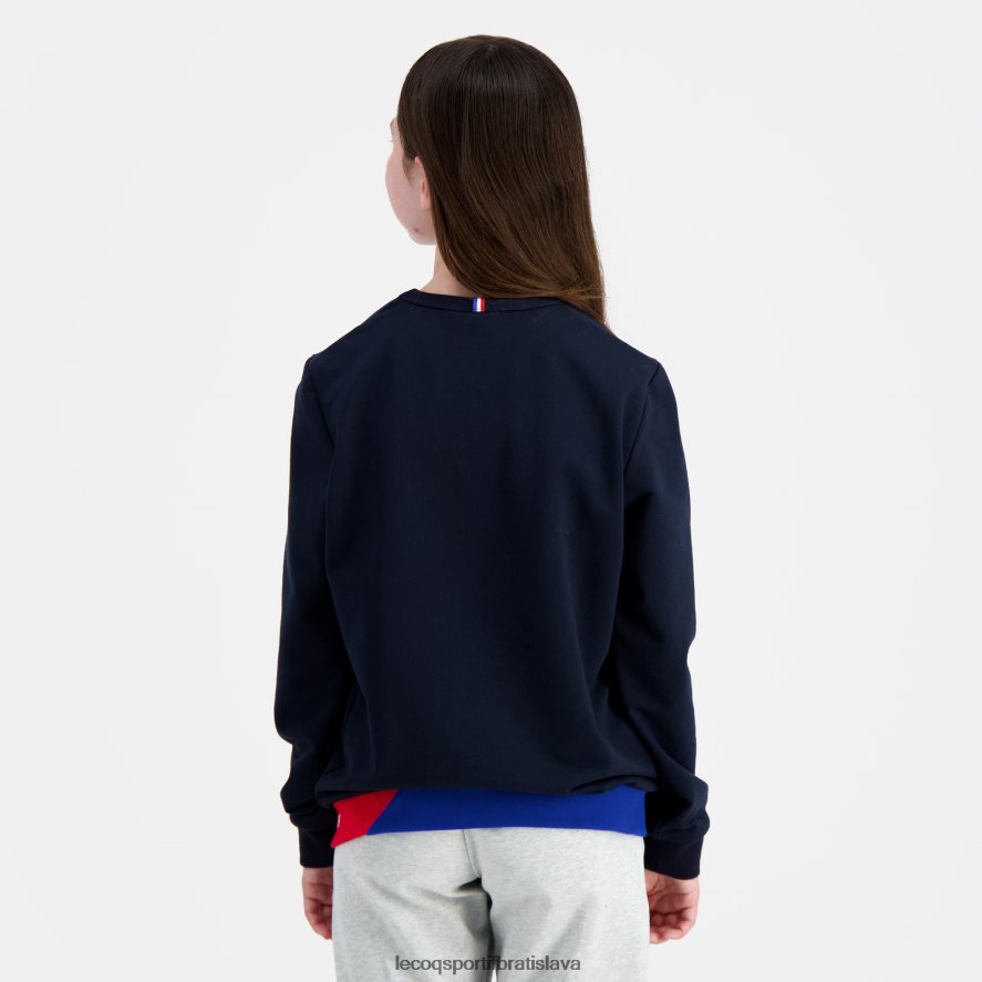 Le Coq Sportif oblečenie mikina modrá deti BF4DLN394