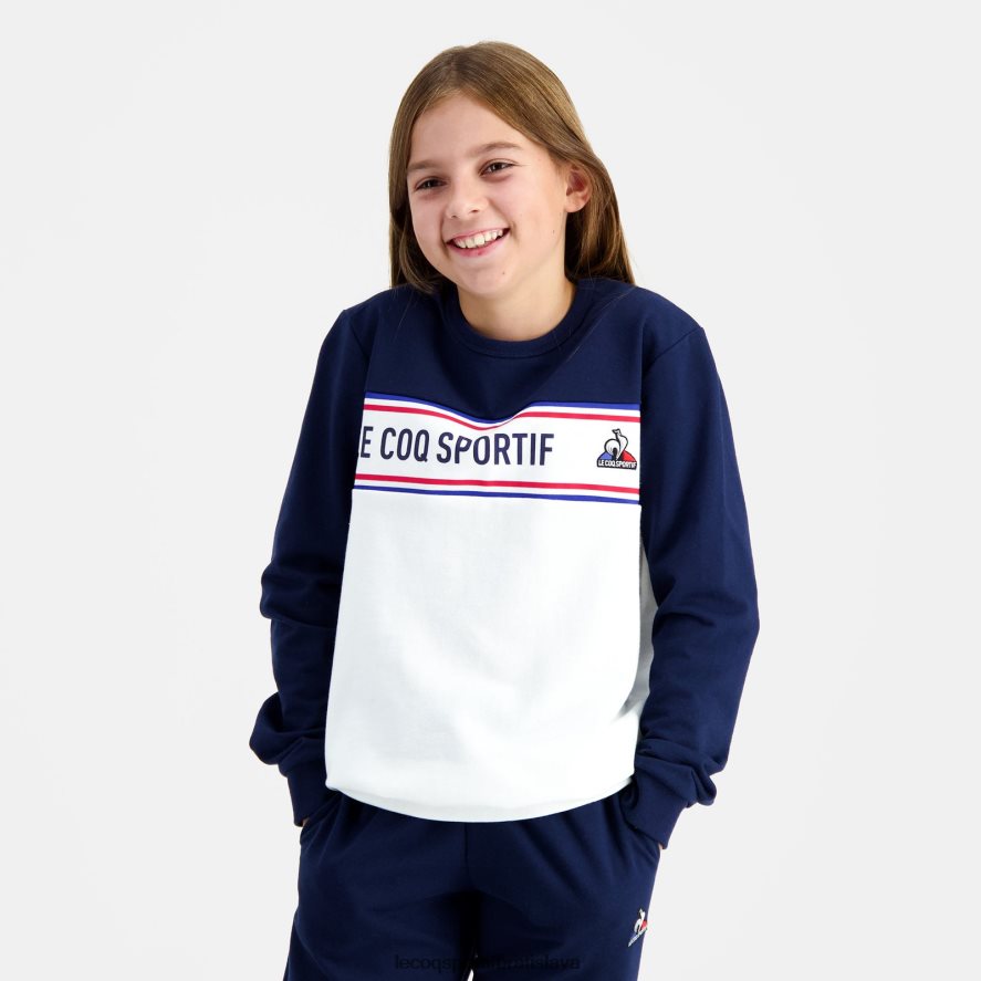Le Coq Sportif oblečenie mikina modrá deti BF4DLN654