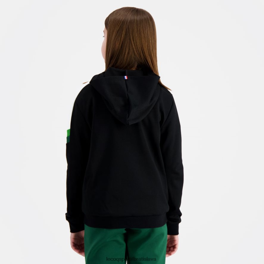 Le Coq Sportif oblečenie mikina s kapucňou a zipsom viacfarebná deti BF4DLN391