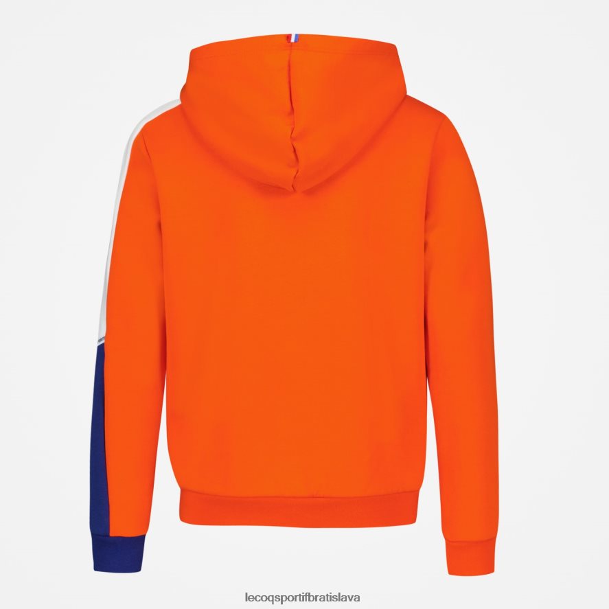 Le Coq Sportif oblečenie mikina s kapucňou oranžová deti BF4DLN643