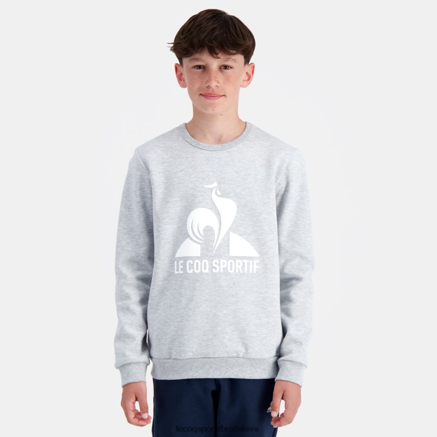 Le Coq Sportif oblečenie mikina sivá deti BF4DLN397