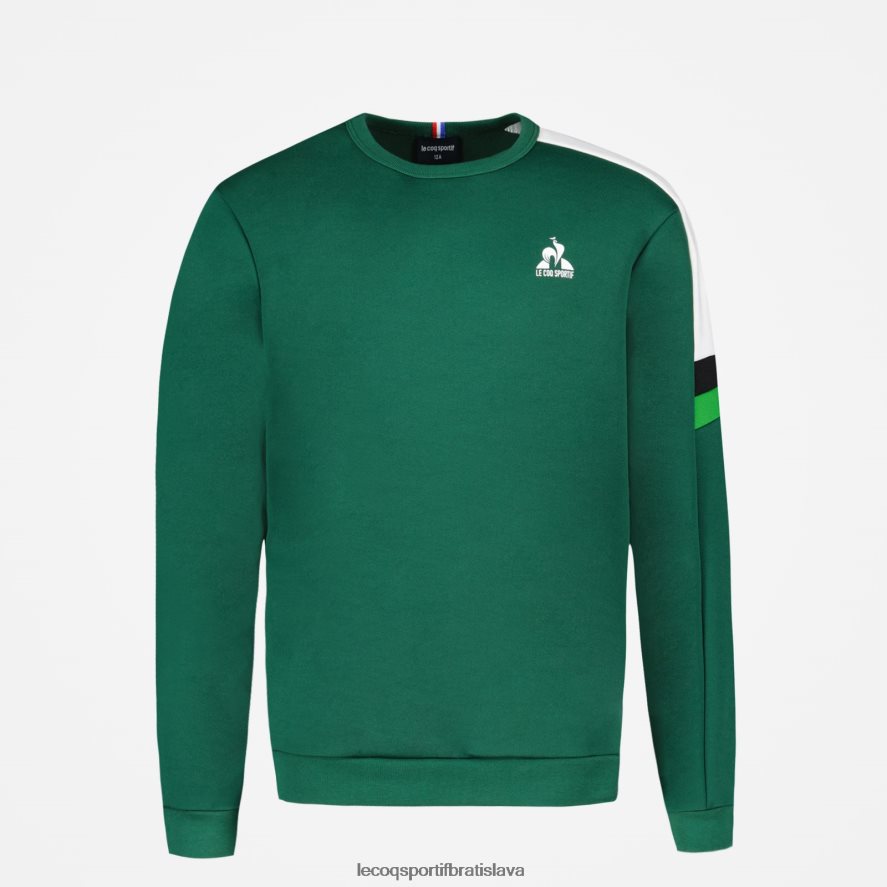 Le Coq Sportif oblečenie mikina zelená deti BF4DLN392