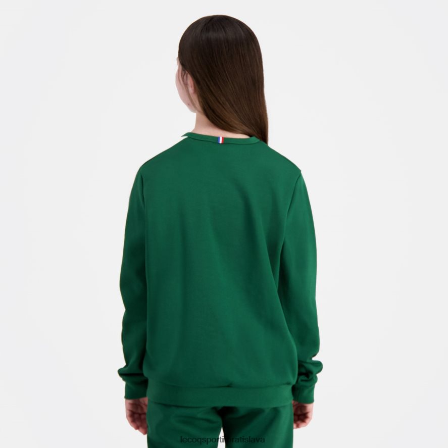 Le Coq Sportif oblečenie mikina zelená deti BF4DLN392