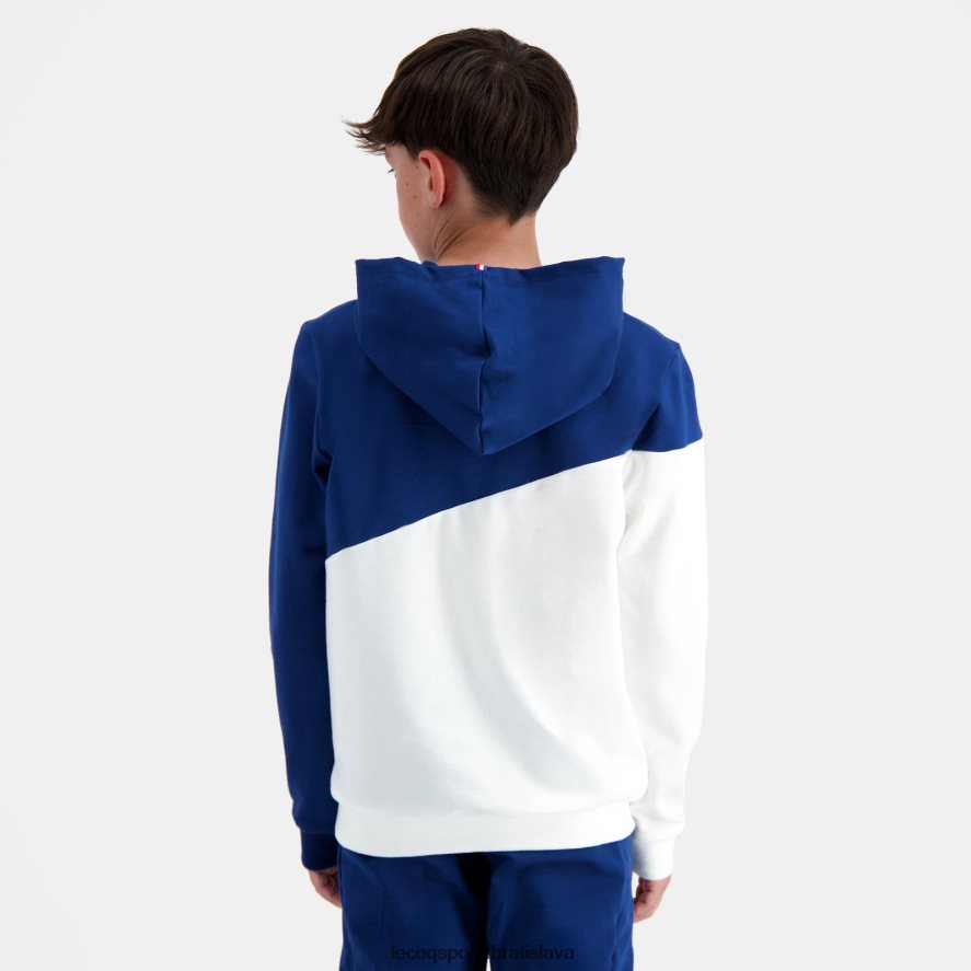 Le Coq Sportif oblečenie modrá mikina s kapucňou deti BF4DLN395