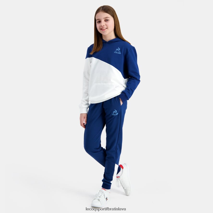 Le Coq Sportif oblečenie modrá mikina s kapucňou deti BF4DLN395