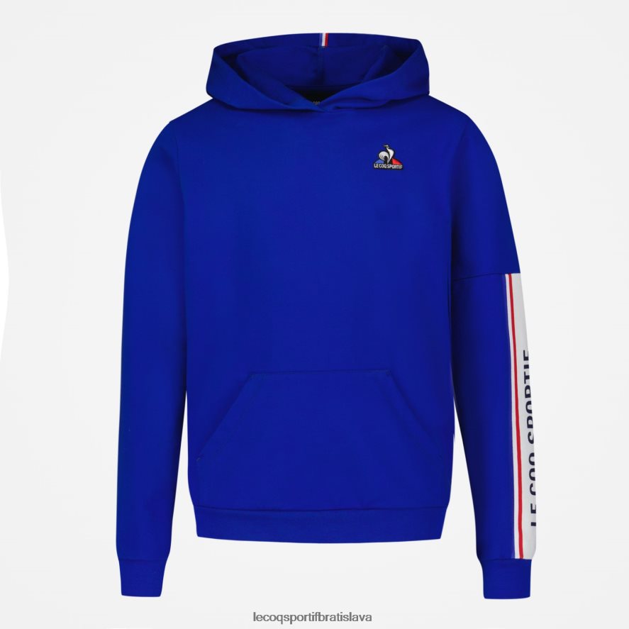 Le Coq Sportif oblečenie modrá mikina s kapucňou deti BF4DLN653