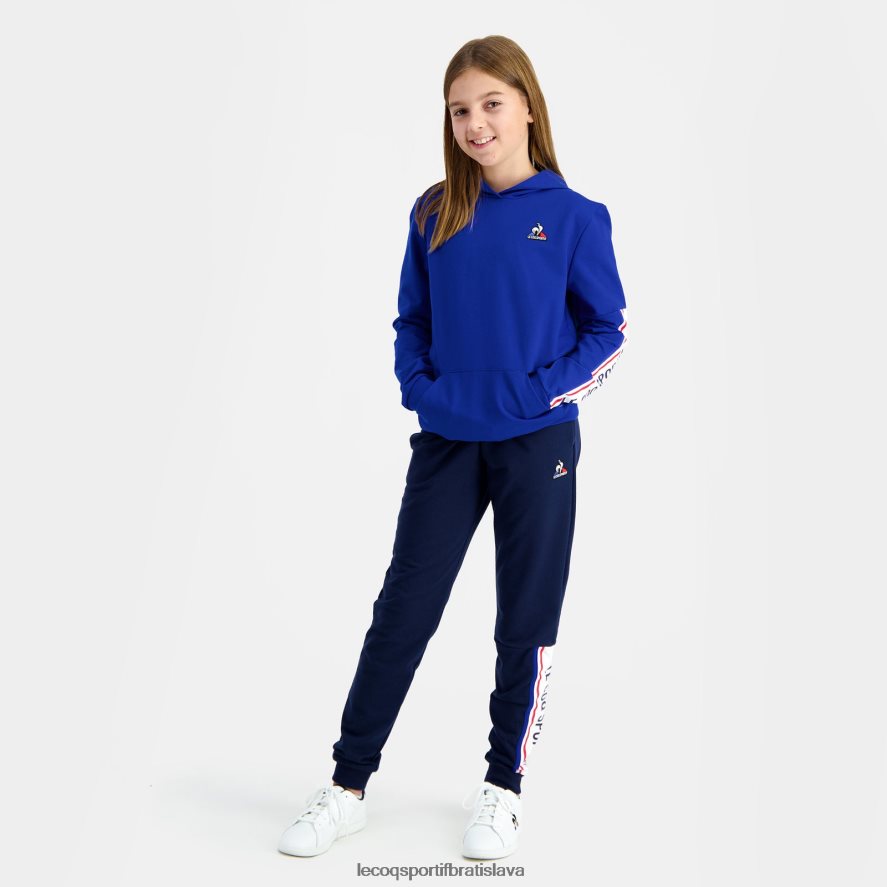Le Coq Sportif oblečenie modrá mikina s kapucňou deti BF4DLN653