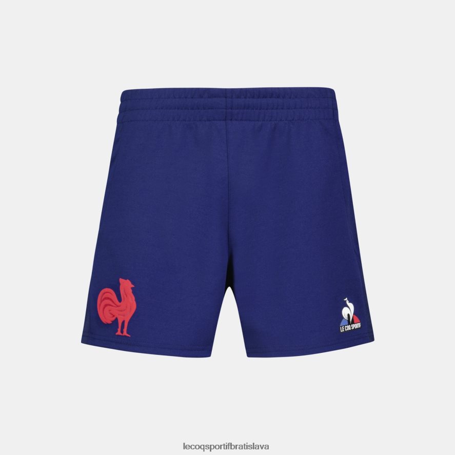 Le Coq Sportif oblečenie krátka replika - xv de france blue deti BF4DLN413
