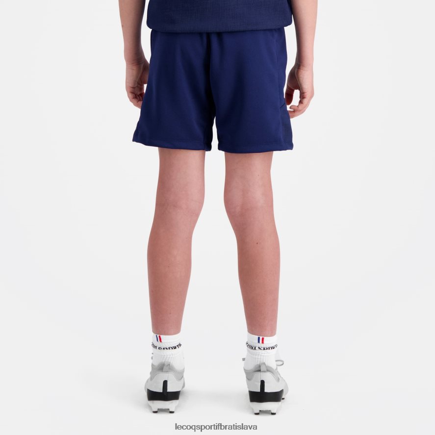 Le Coq Sportif oblečenie krátka replika - xv de france blue deti BF4DLN413