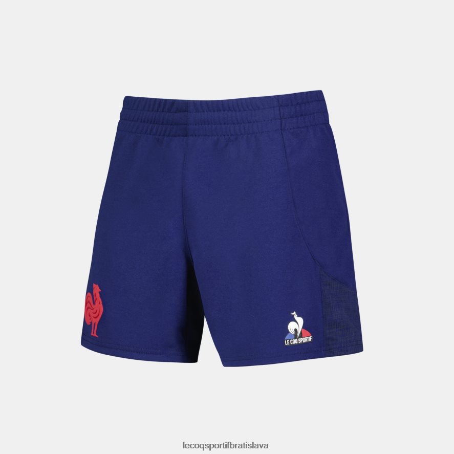 Le Coq Sportif oblečenie krátka replika - xv de france blue deti BF4DLN413