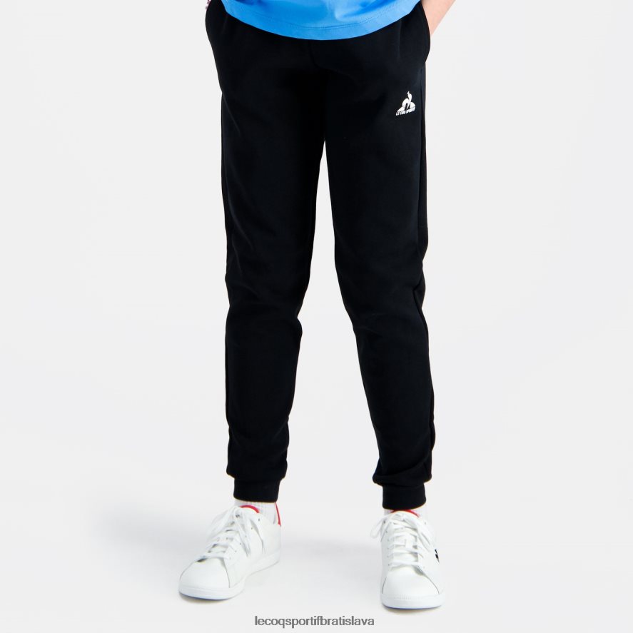 Le Coq Sportif oblečenie nohavice čierne deti BF4DLN409