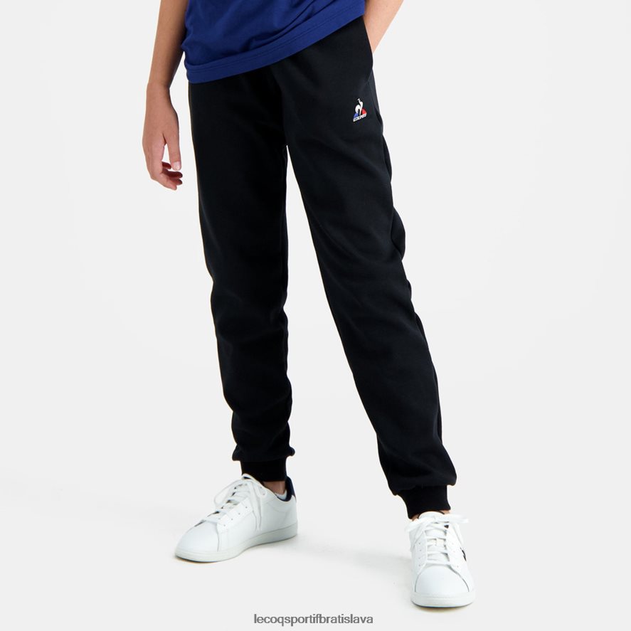 Le Coq Sportif oblečenie nohavice čierne deti BF4DLN664