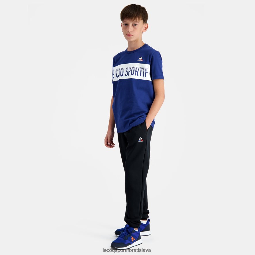 Le Coq Sportif oblečenie nohavice čierne deti BF4DLN664