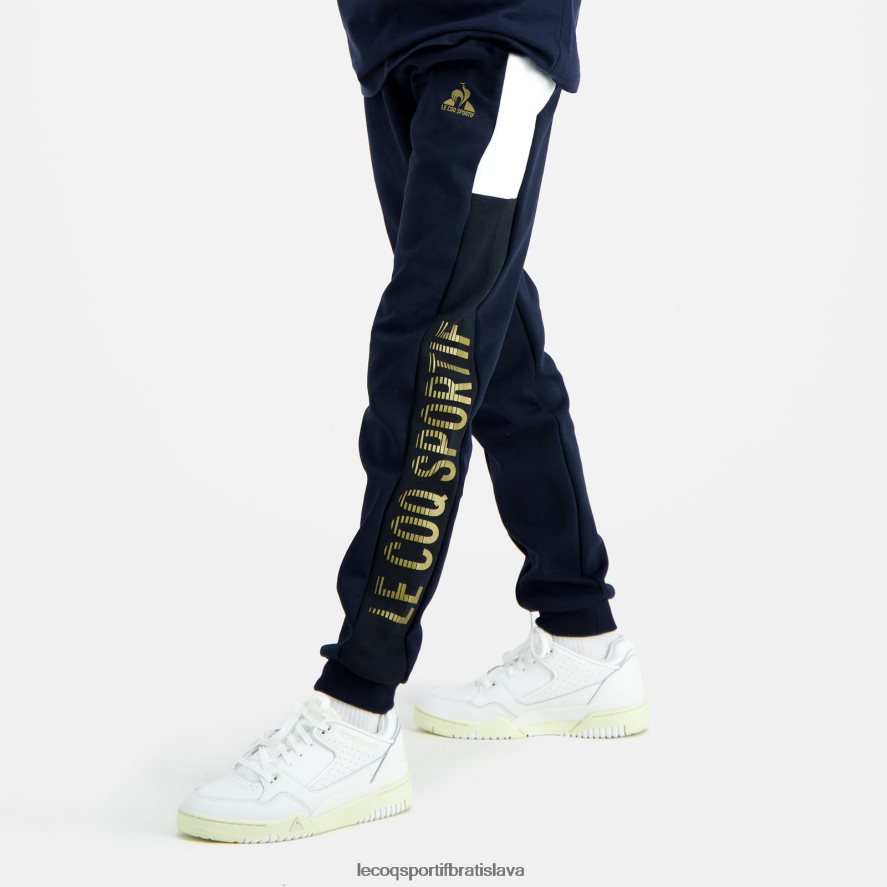 Le Coq Sportif oblečenie nohavice modré deti BF4DLN637