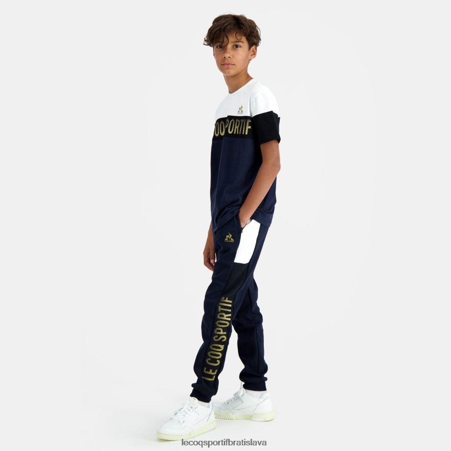 Le Coq Sportif oblečenie nohavice modré deti BF4DLN637