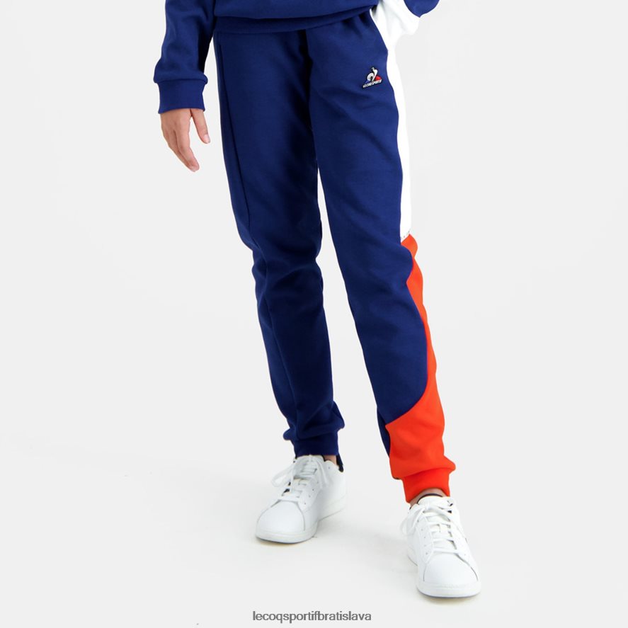 Le Coq Sportif oblečenie nohavice modré deti BF4DLN647