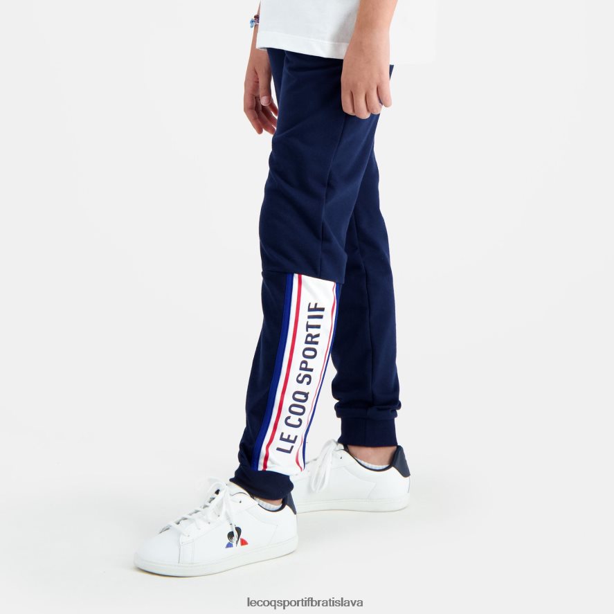 Le Coq Sportif oblečenie nohavice modré deti BF4DLN652