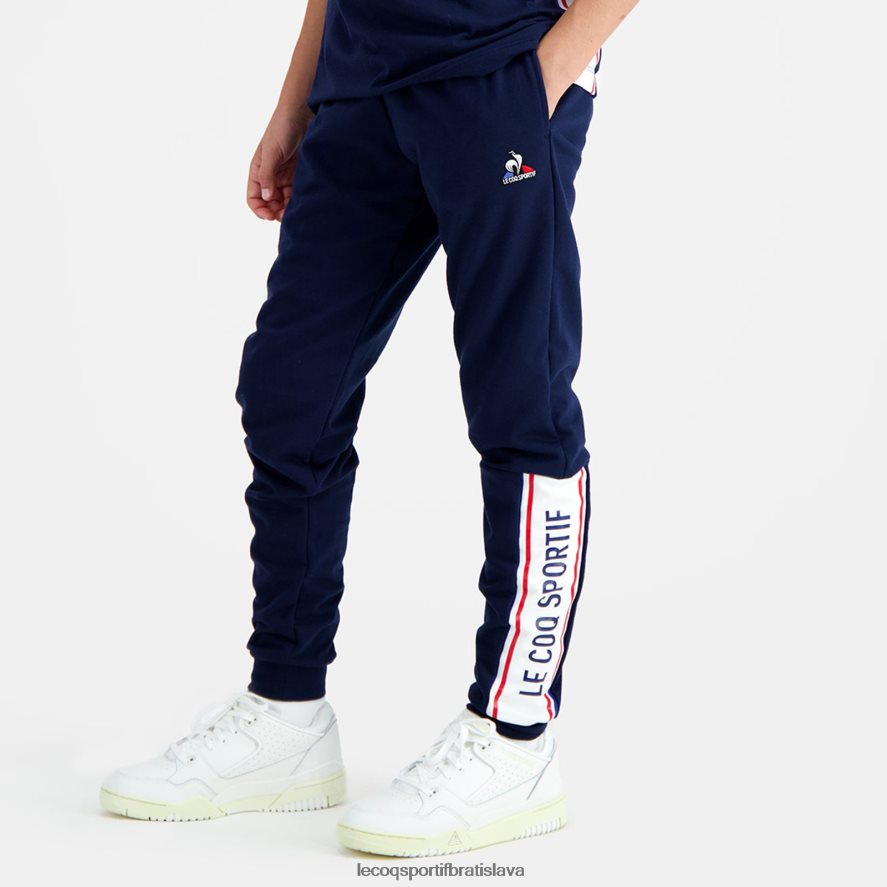 Le Coq Sportif oblečenie nohavice modré deti BF4DLN652