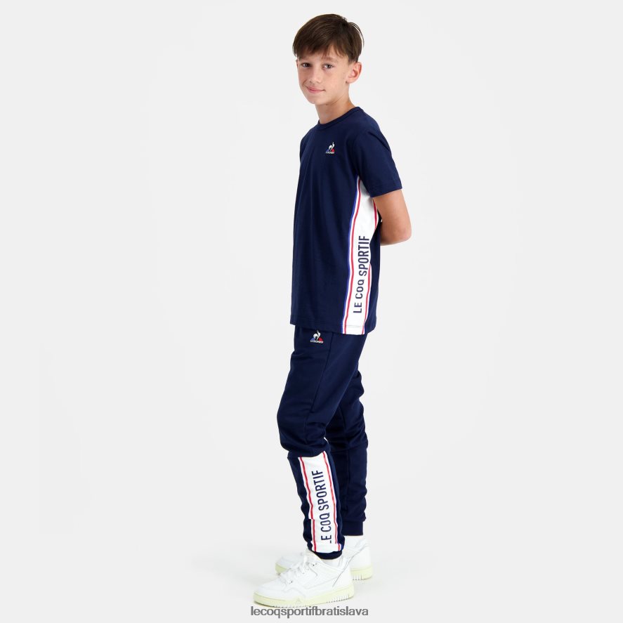 Le Coq Sportif oblečenie nohavice modré deti BF4DLN652