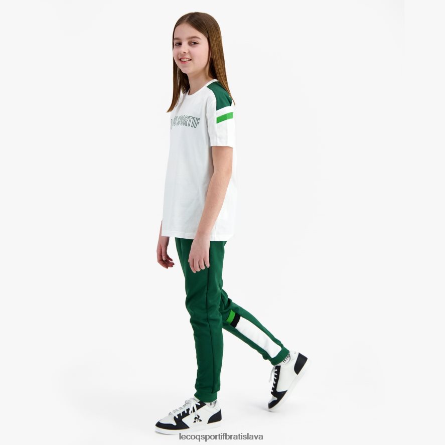 Le Coq Sportif oblečenie nohavice zelené deti BF4DLN406