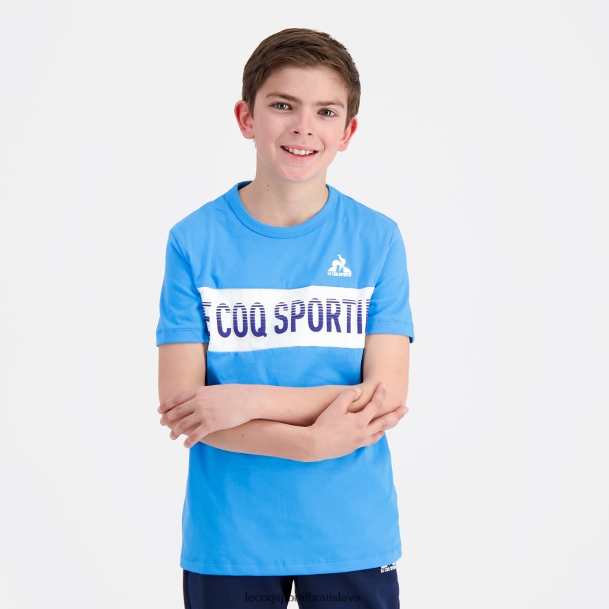 Le Coq Sportif oblečenie modré tričko deti BF4DLN379
