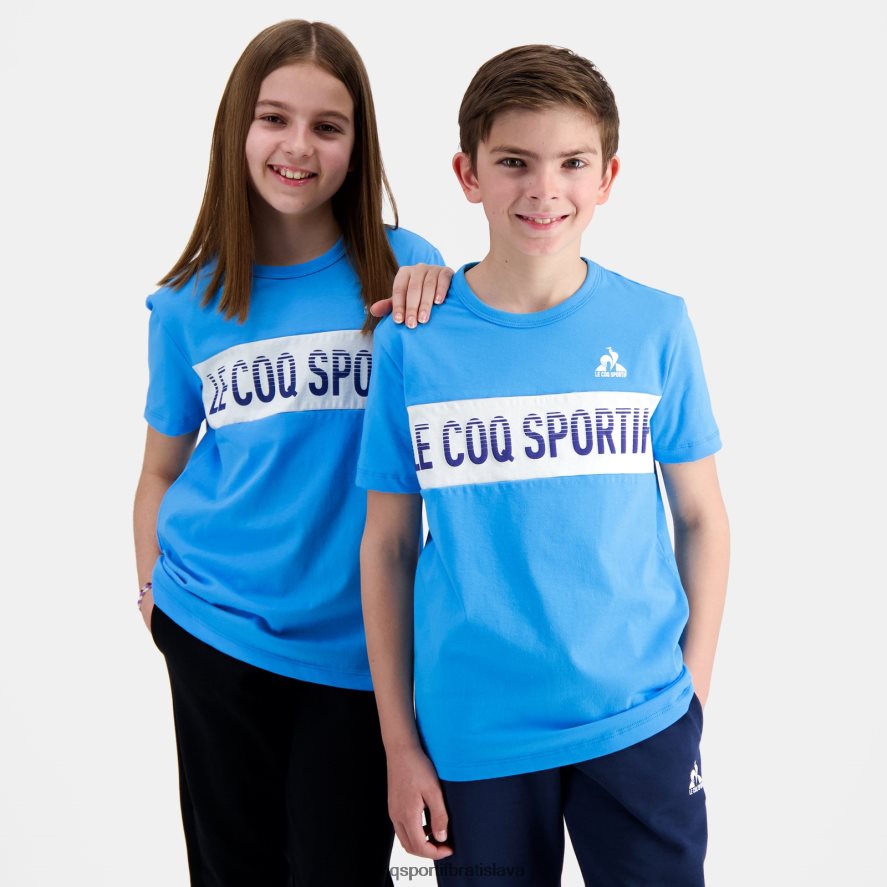Le Coq Sportif oblečenie modré tričko deti BF4DLN379