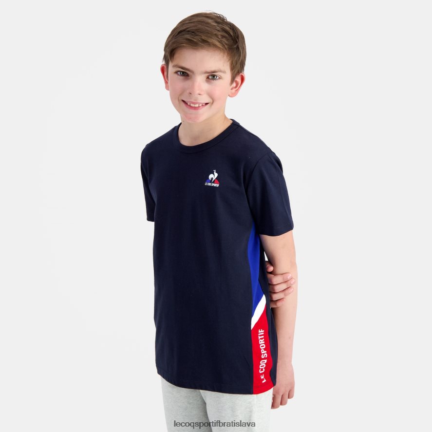 Le Coq Sportif oblečenie modré tričko deti BF4DLN385
