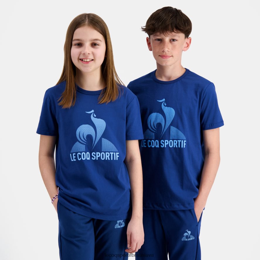 Le Coq Sportif oblečenie modré tričko deti BF4DLN386