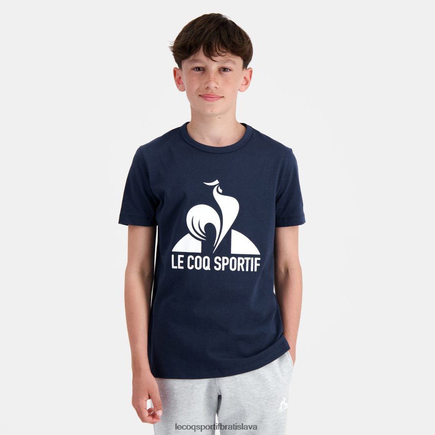 Le Coq Sportif oblečenie modré tričko deti BF4DLN388