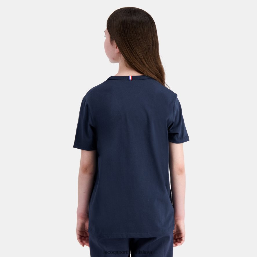 Le Coq Sportif oblečenie modré tričko deti BF4DLN388