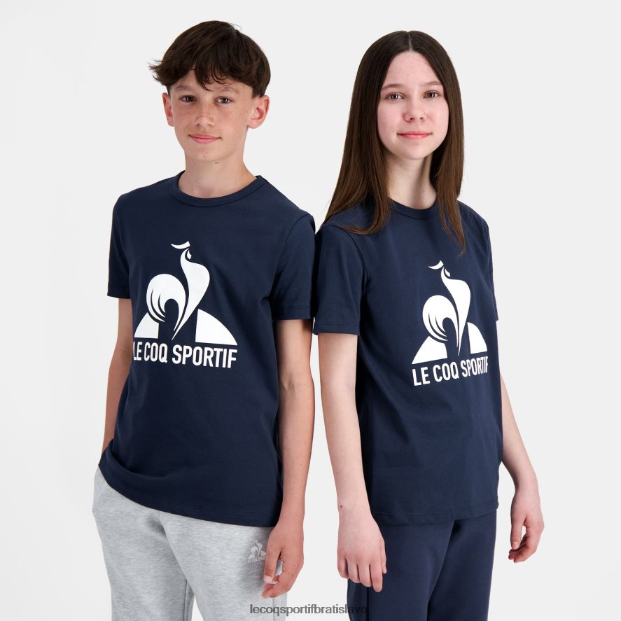 Le Coq Sportif oblečenie modré tričko deti BF4DLN388