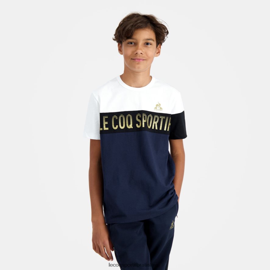Le Coq Sportif oblečenie modré tričko deti BF4DLN639