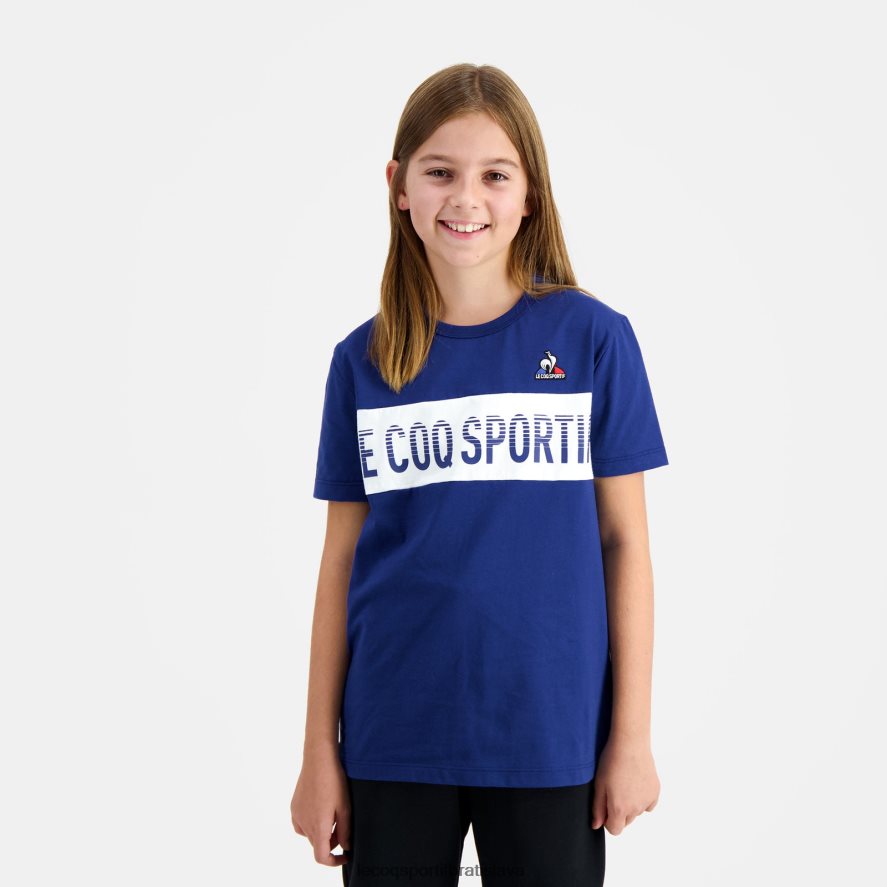 Le Coq Sportif oblečenie modré tričko deti BF4DLN644