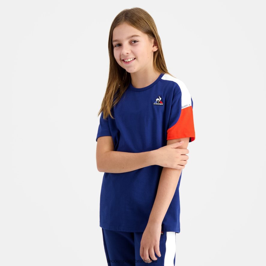 Le Coq Sportif oblečenie modré tričko deti BF4DLN651