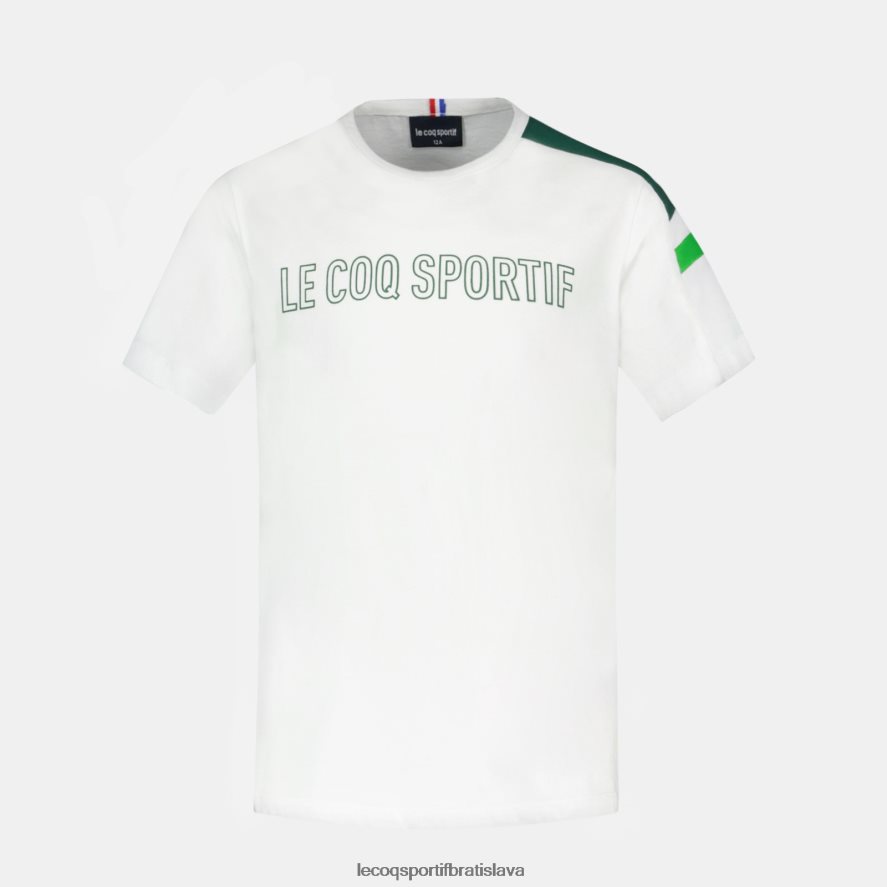 Le Coq Sportif oblečenie tričko biele deti BF4DLN382