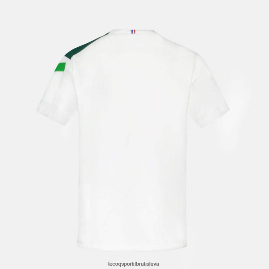 Le Coq Sportif oblečenie tričko biele deti BF4DLN382