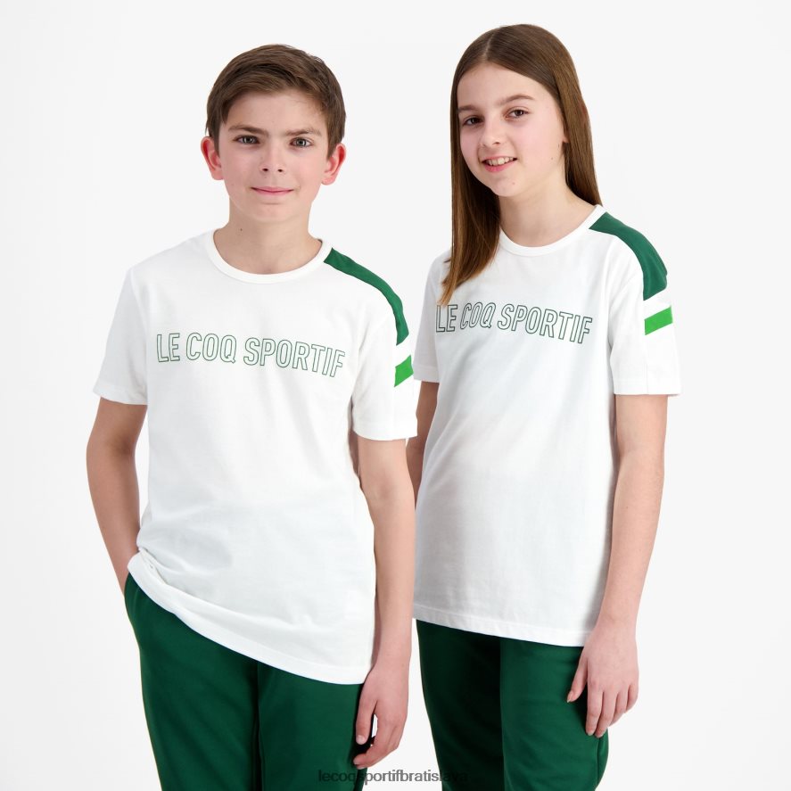Le Coq Sportif oblečenie tričko biele deti BF4DLN382