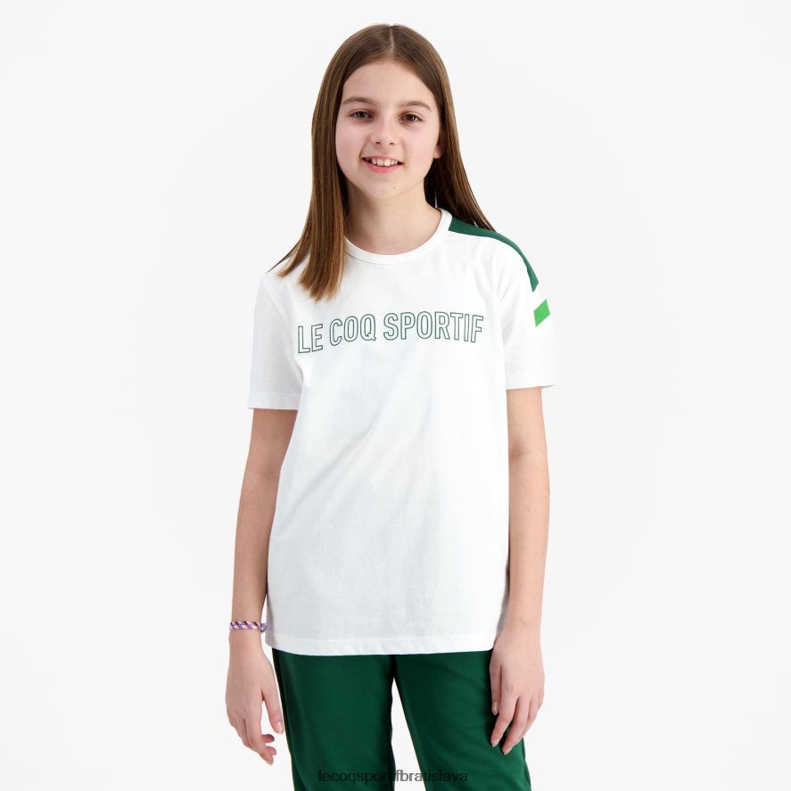 Le Coq Sportif oblečenie tričko biele deti BF4DLN382