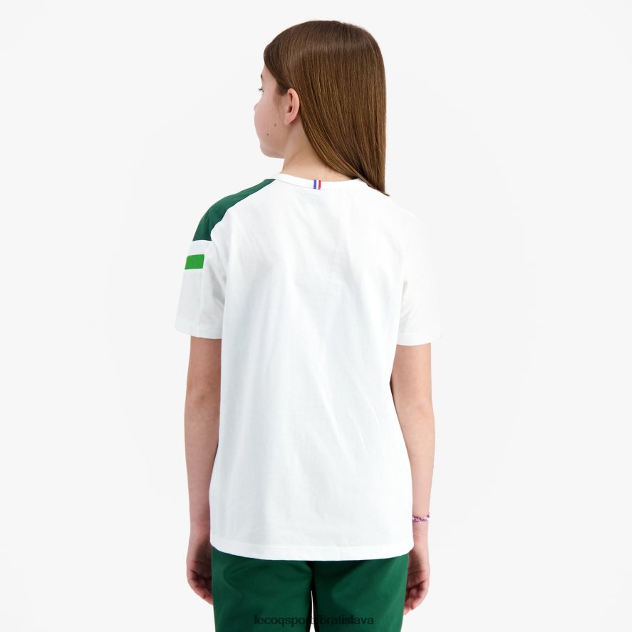 Le Coq Sportif oblečenie tričko biele deti BF4DLN382