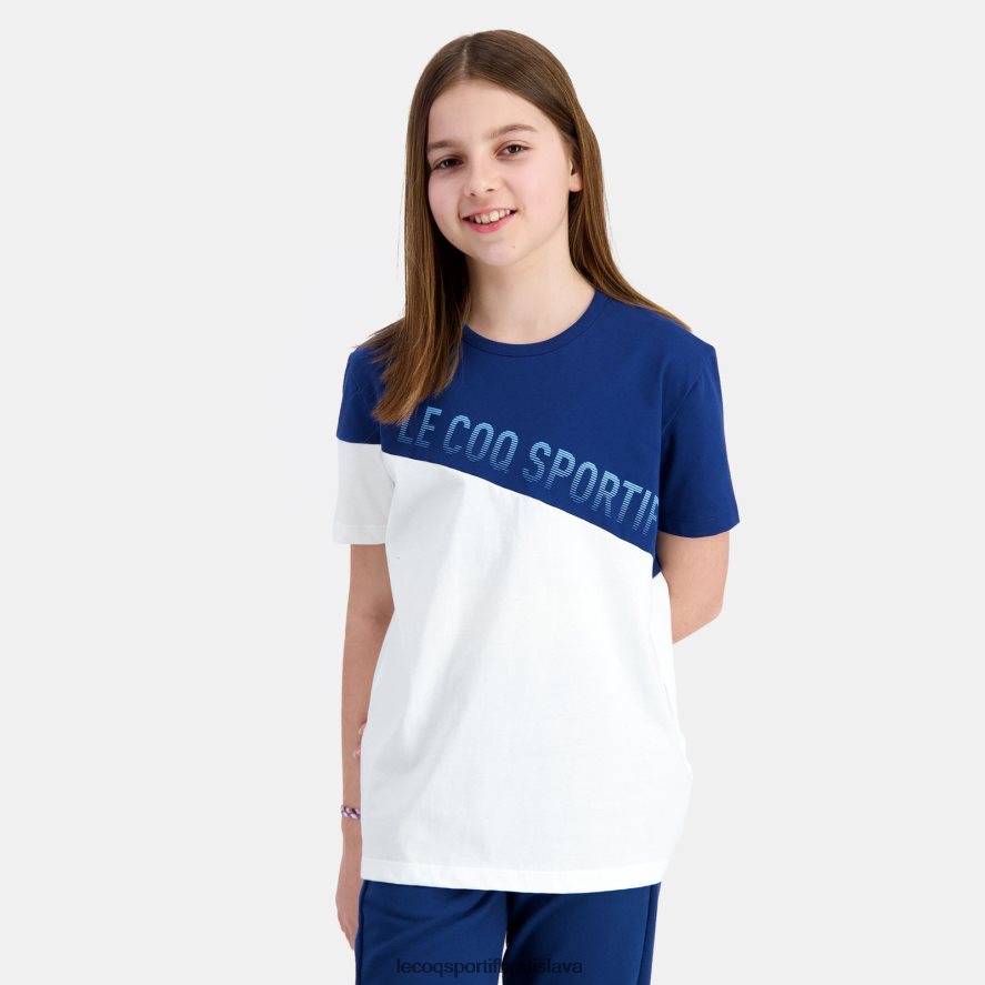Le Coq Sportif oblečenie tričko biele deti BF4DLN387