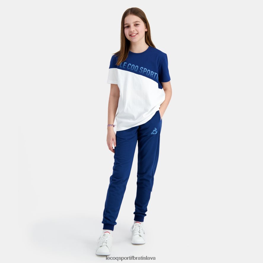 Le Coq Sportif oblečenie tričko biele deti BF4DLN387