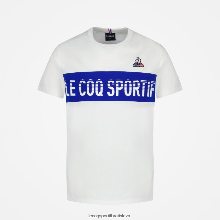Le Coq Sportif oblečenie tričko biele deti BF4DLN646