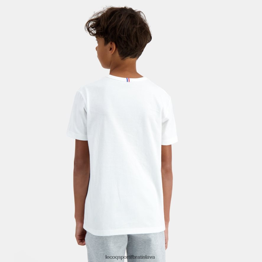 Le Coq Sportif oblečenie tričko biele deti BF4DLN646