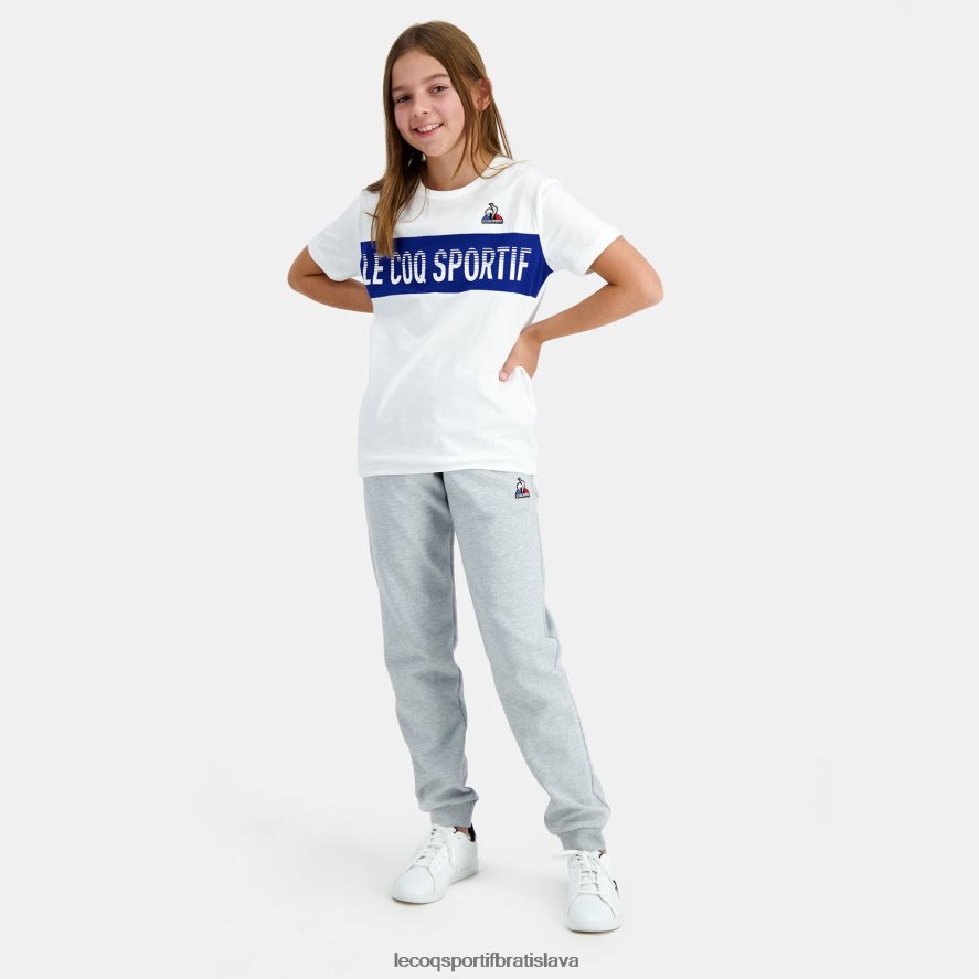 Le Coq Sportif oblečenie tričko biele deti BF4DLN646