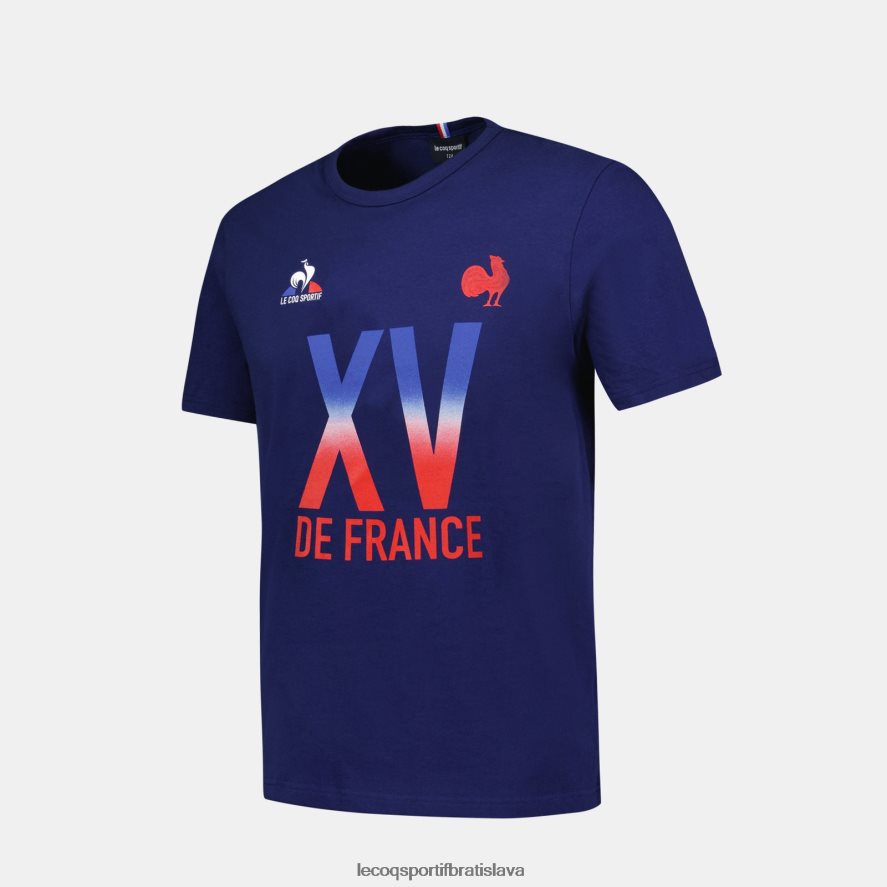 Le Coq Sportif oblečenie tričko - xv de france blue deti BF4DLN389