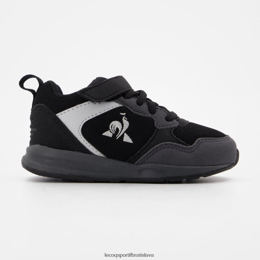 Le Coq Sportif topánky topánočky r500 baby športové čierne deti BF4DLN416